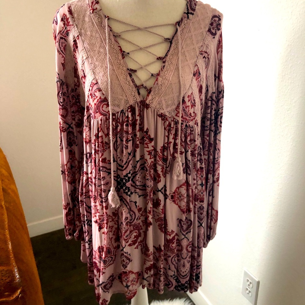 Altar’d State floral boho dress